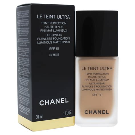 chanel le teint ultra beige 30|Chanel ultra le teint fluide.